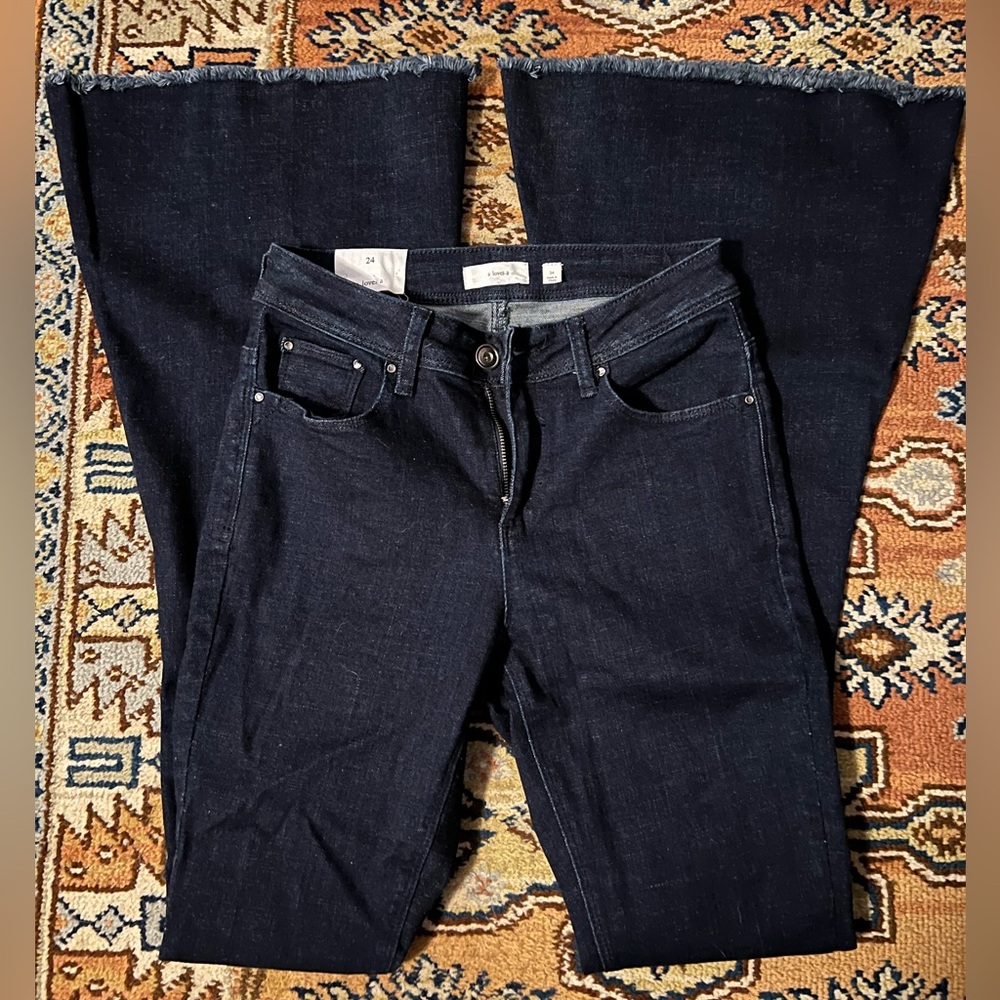 Women’s size 24 Super Flare Jeans